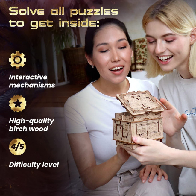 Billeder og fotos af 3D Puzzle Orbital Box. ESC WELT.