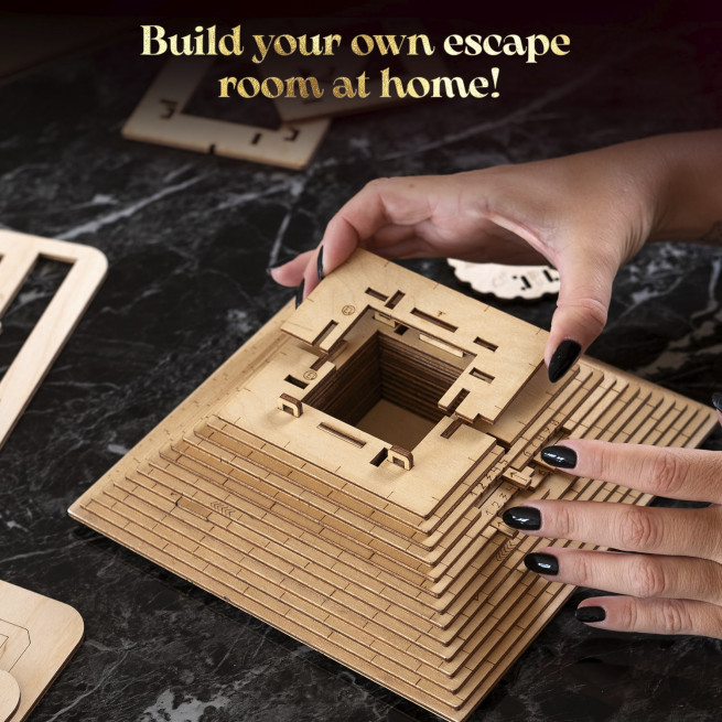 Billeder og fotos af 3D Puzzle Game Quest Pyramid. ESC WELT.