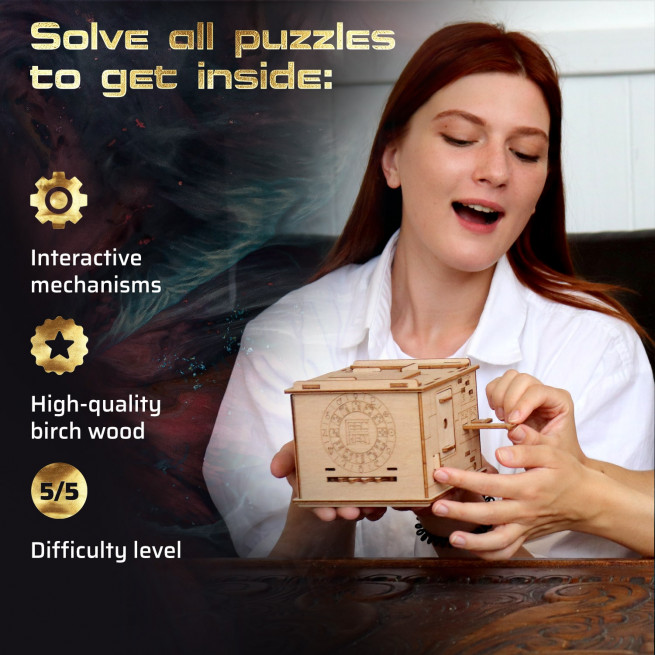 Billeder og fotos af 3D Puzzle Game Space Box. ESC WELT.