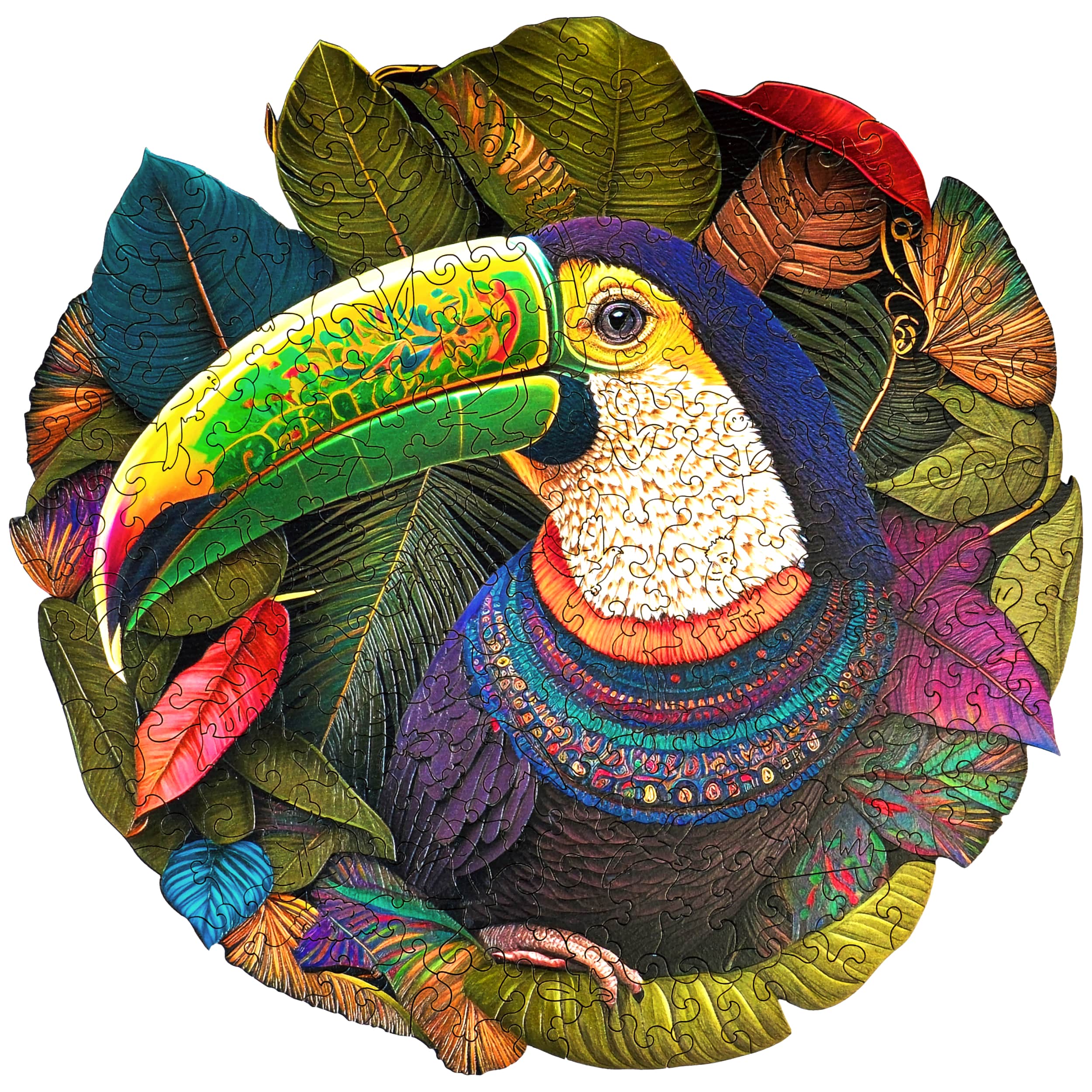 Billeder og fotos af Toucan puzzle 300 pieces. ESC WELT.
